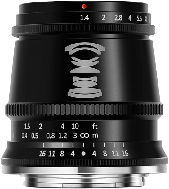 TTArtisan 17mm F1.4 APS-C Manual Focus Wide Angle Lens for Fujifilm X-mount