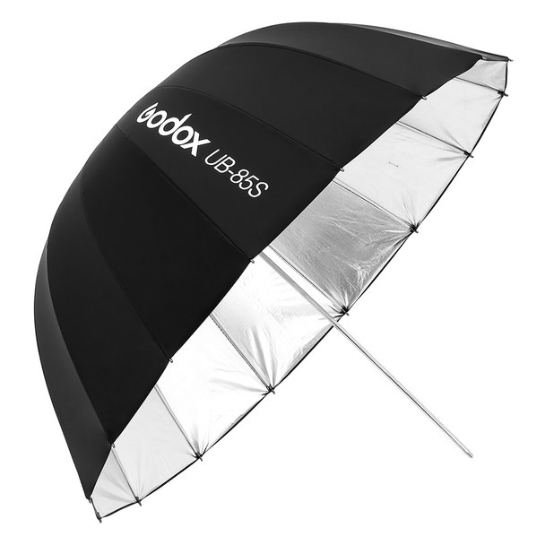 Godox UB-85S 34"/85cm Parabolic Umbrella (Silver)