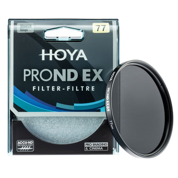 Hoya 77mm PROND EX ND64 (1.8) 6-stops ND Neutral Density Filter