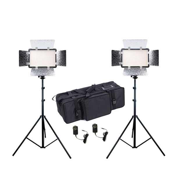 Godox 2x LED308CII 21Ws Bi-colour Video LED Light Kit