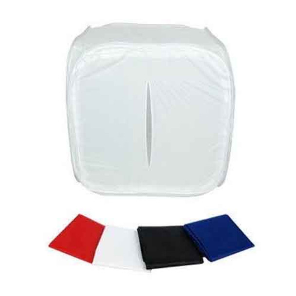 Godox 90x90x90cm Portable Light Tent + 4 colour Backdrops Red White Black Blue