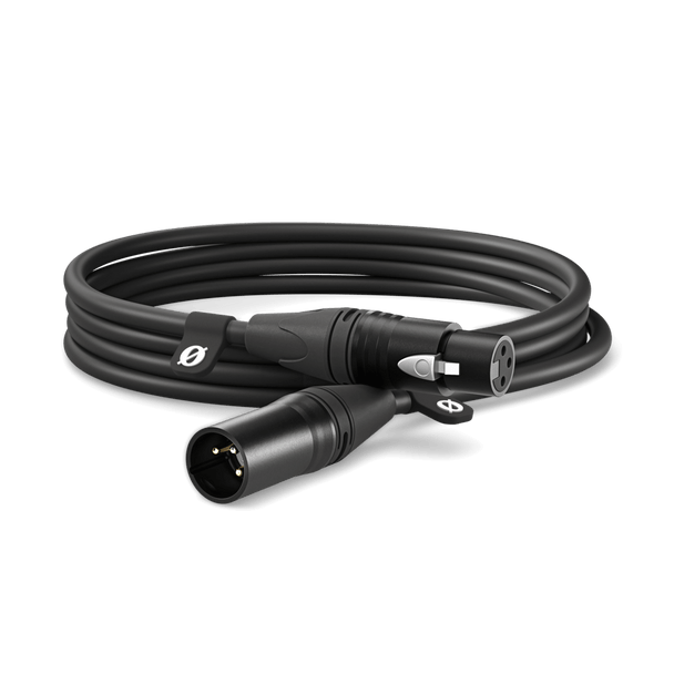 RODE XLR-3 Premium XLR Male to XLR Female Cable 3m (Black) 