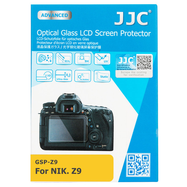 JJC GSP-Z9 Ultra-Thin Optical Glass LCD Screen Protector for Nikon Z8, Z9