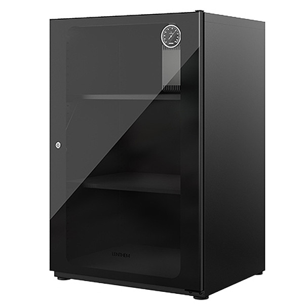 Lenthem DT-250 225L Extra Large Auto-Dehumidifier Dry Cabinet (Black)