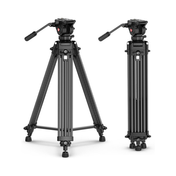 Ulanzi MT-81 T080GBB1 Aluminium Video Tripod with Fluid Head