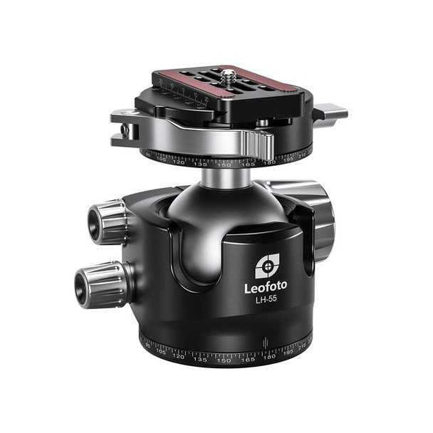  Leofoto LH-55PCL Low Profile Ball Head with PCL-70 Clamp