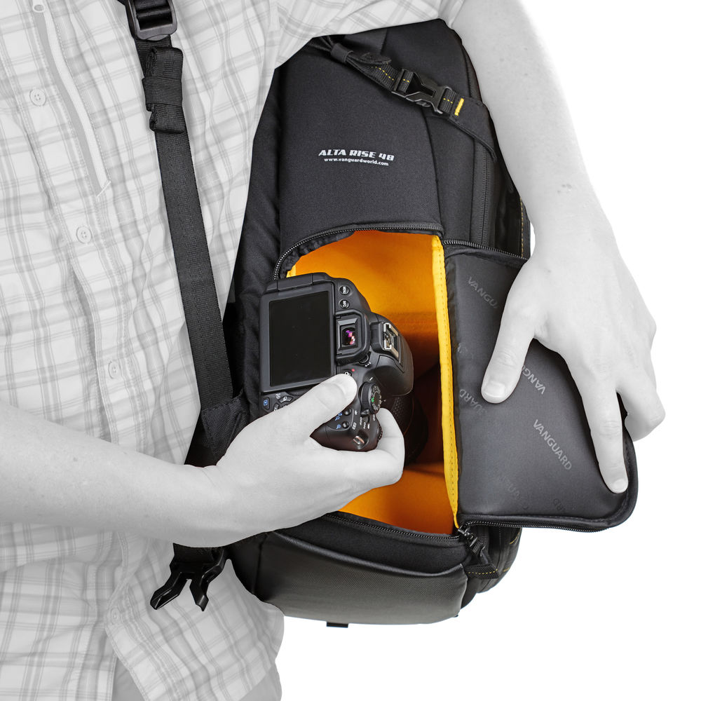 Vanguard Alta Rise 48 Backpack (Black)