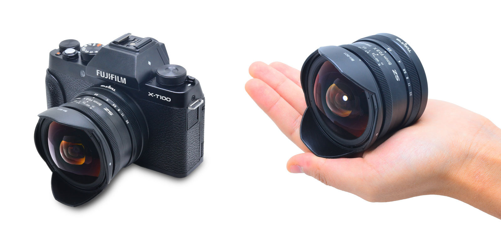 Tokina Fisheye Lens For Fuji X Mount TOKINA SZ 8mm Fisheye MF