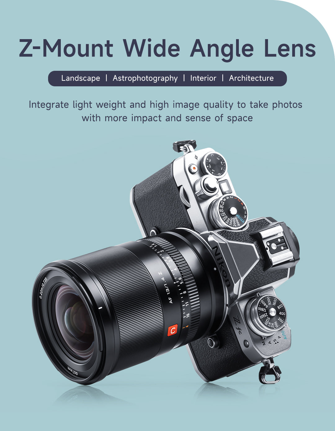 Astrophotography Wide Angle Lens Viltrox AF 13mm Z Ultra Wide