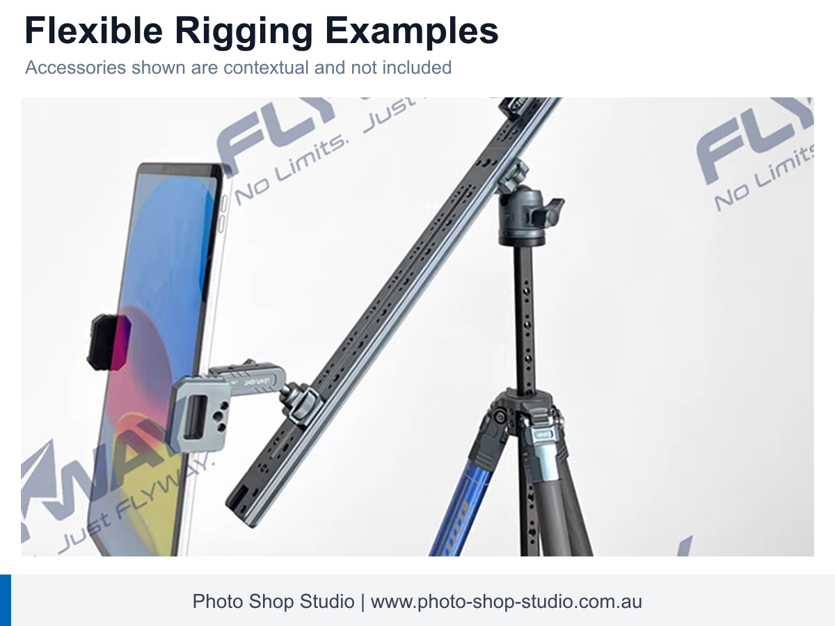 LEAPLIGHT LM1 26cm Arca-Type Multi-Mount Long Plate - application and compatibility