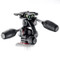  Manfrotto MHXPRO-3W X-PRO 3-Way Tripod Head with Retractable Levers (Pan / Tilt Head)