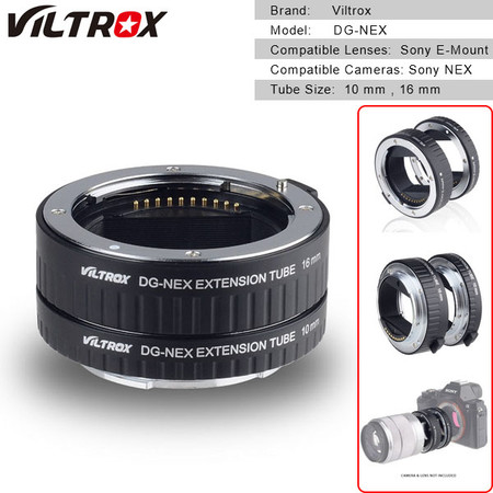 VILTROX Auto Focus Macro Lens Automatic Extension Tube Set