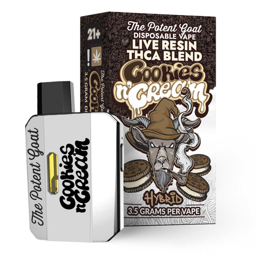 The Potent Goat Cookies and Cream Disposable Cart