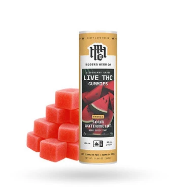 Modern Herb Co. | Gummies | Delta 9 | Live Resin | Anytime | 5 Count