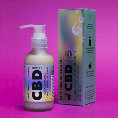 East Fork Cultivars | Organic Beverage Enhancer | CBD | 1200mg