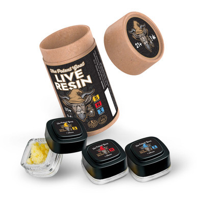 The Potent Goat | Concentrate | THCA | Live Resin | 4 Pack