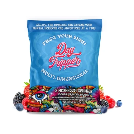 Day Tripper | Mushroom Gummies | 3 Count