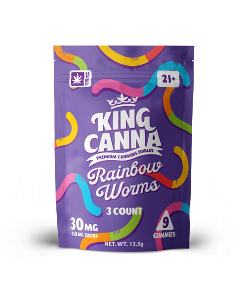 King Canna | Gummies | Delta 9 | 30mg | 3ct