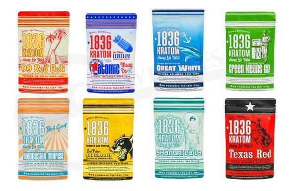 Steding & Sons | 1836 Kratom | 4oz Powdered Leaf