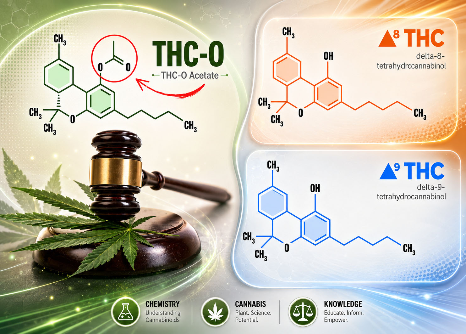 Understanding the Legality of Delta-8 THC, Delta-9 THC, and THC-O