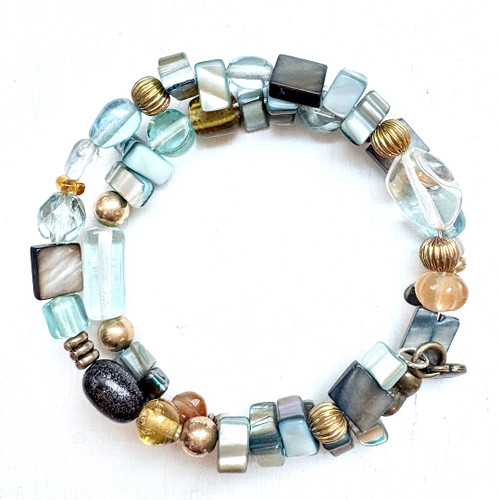 mermaid colors bracelet flex wrap modern