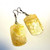 shell etched earrings