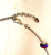 Triple Rainbow Hematite Spike Necklace
