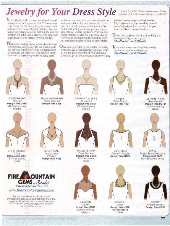 jewelry for your dress style