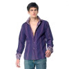 [Sample]  Purple Color Formal Lining Shirt