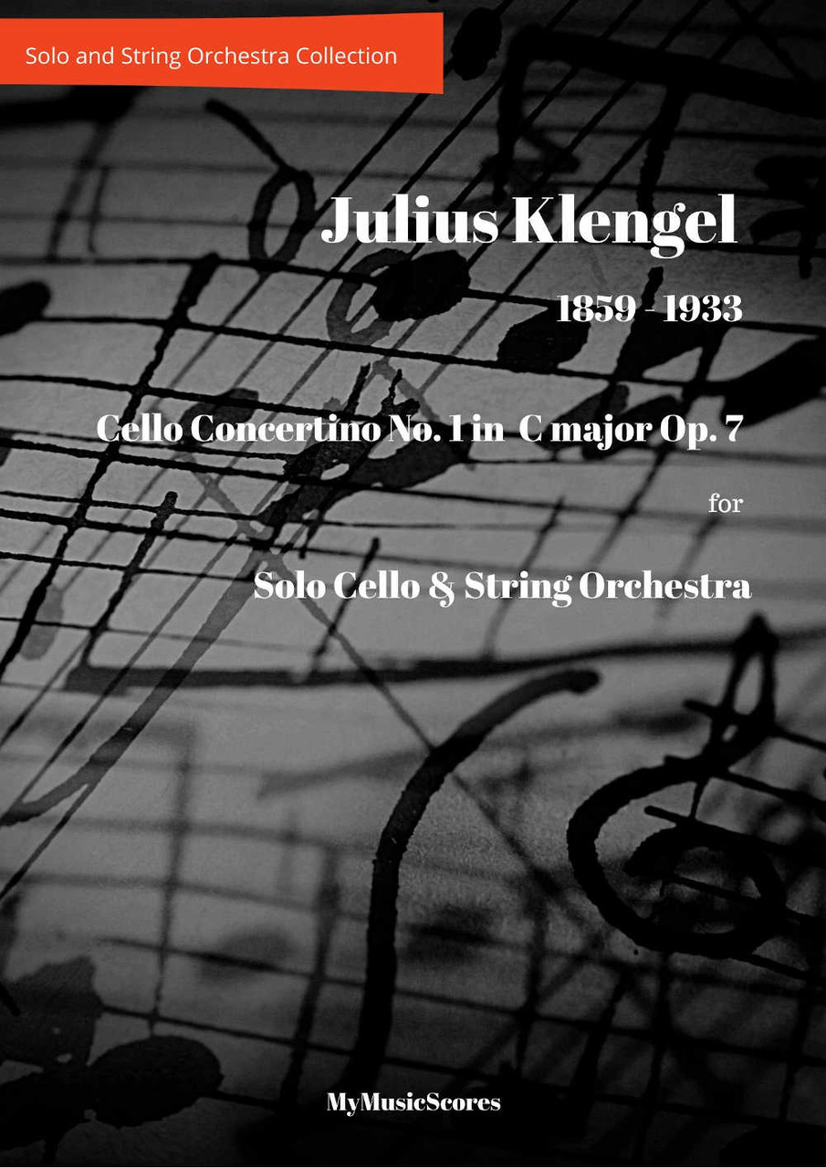 【未使用】Violoncello弦　1セット Klengel Cello Concertino No. 1 in C Major, Op. 7 for Cello and