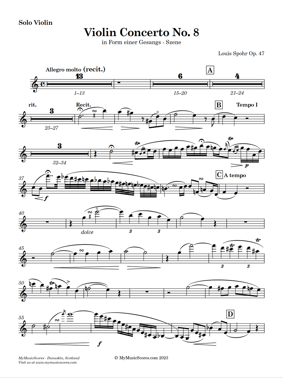 その他 Violin Concerto Piano Concerto No.5, Op.73 – Ludwig van Beethoven Sheet