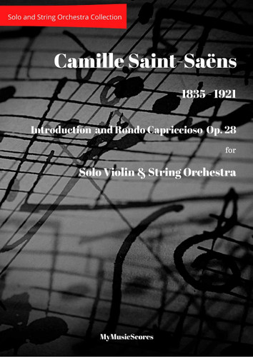Saint-Saëns  Introduction and Rondo Capriccioso Op. 28 for Violin and String Orchestra Cover