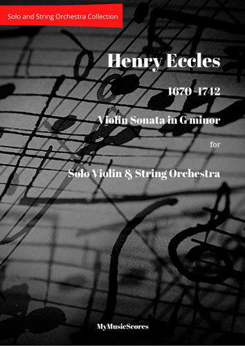 Eccles  Sonata in G minor for Violin and String Orchestra