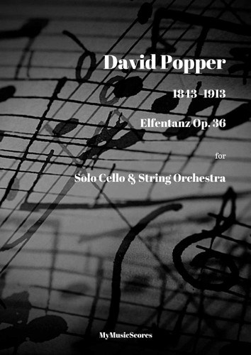 Popper Hungarian Rhapsody Op. 68 for Cello and String Orchestra