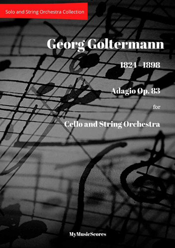 Goltermann Adagio Op 83 for Cello & String Orchestra