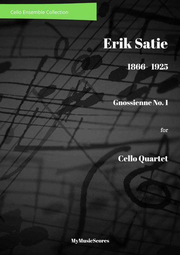Satie Gnossiennes No. 1 for Cello Quartet
