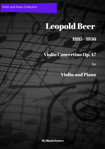 Nölck Hungarian Dance Op.196 No. 5 Dance for Violin and Piano