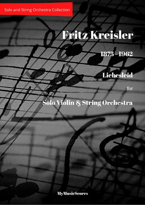 Kreisler Liebesleid for Violin and String Orchestra Cover