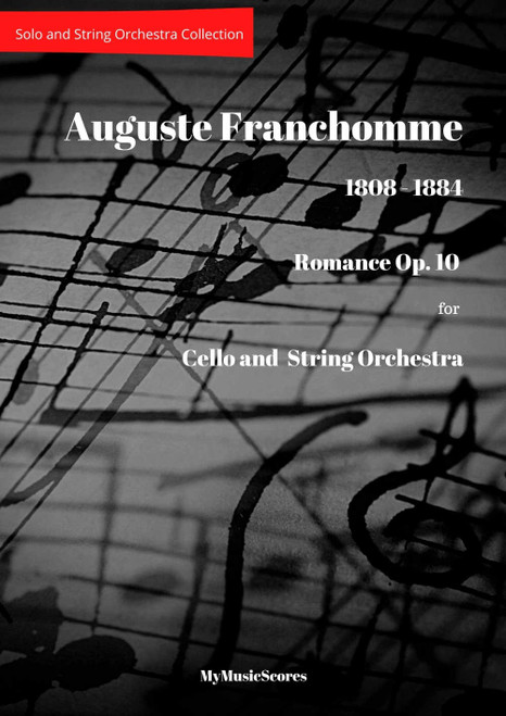 Franchomme Romance Op 10 for Cello & String Orchestra