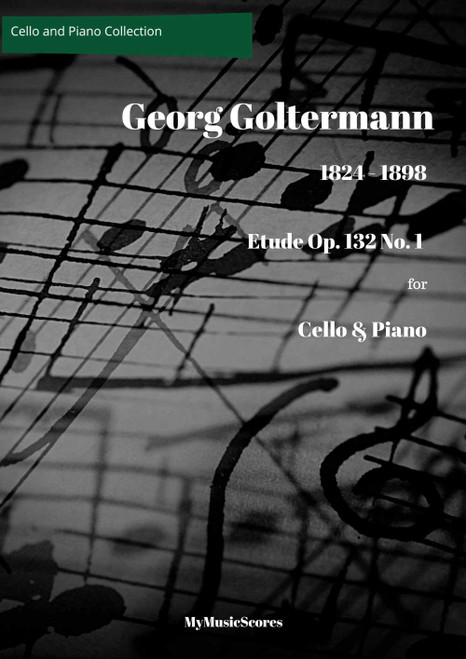 Goltermann Etude Op 132 No 1 Cello and Piano