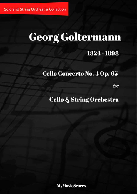 Goltermann Cello Concerto No. 4 Op. 65 for Cello & String Orchestra
