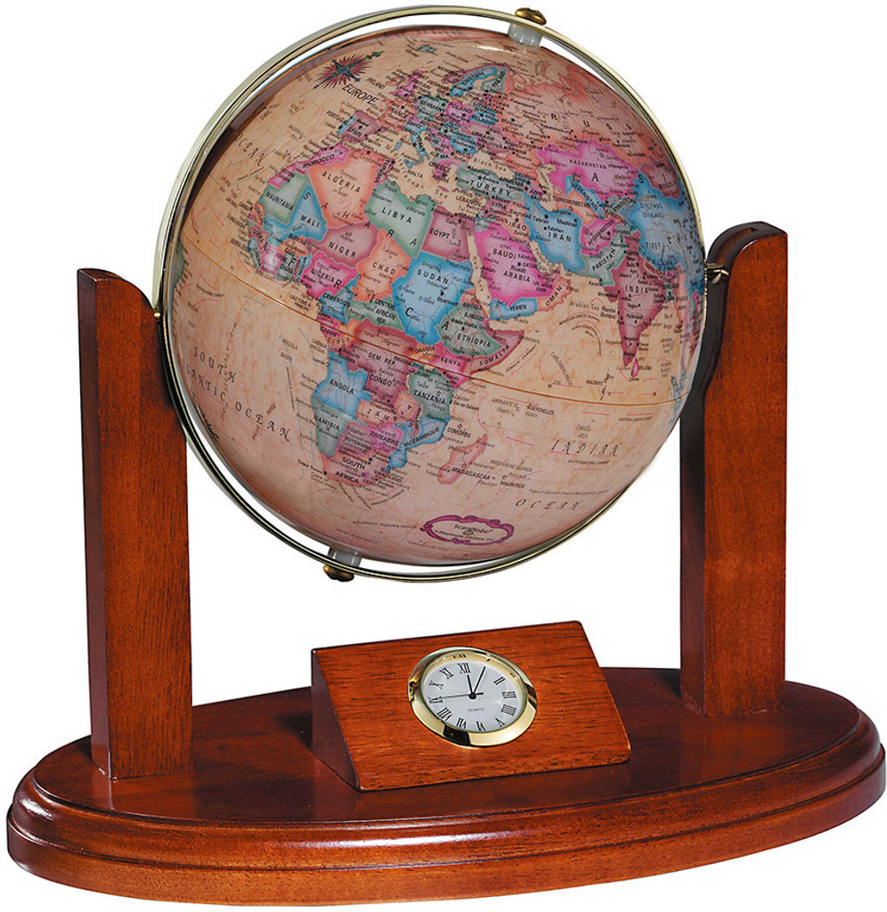 Executive Globe Clock