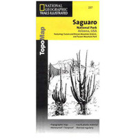 National Geographic Trails Illustrated Map 237: Arizona - Saguaro National Park