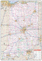 Easy To Read: Indiana State Map