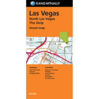 Folded Map: North Las Vegas The Strip Street Map