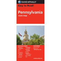 Easy To Read: Pennsylvania State Map