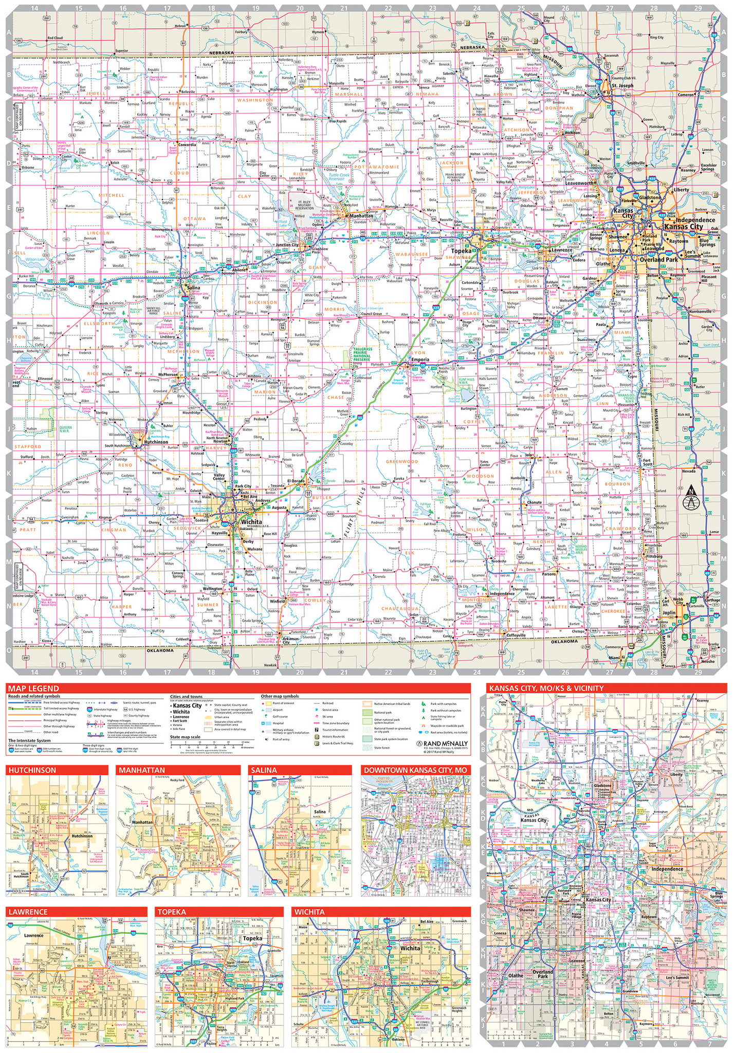 kansas map