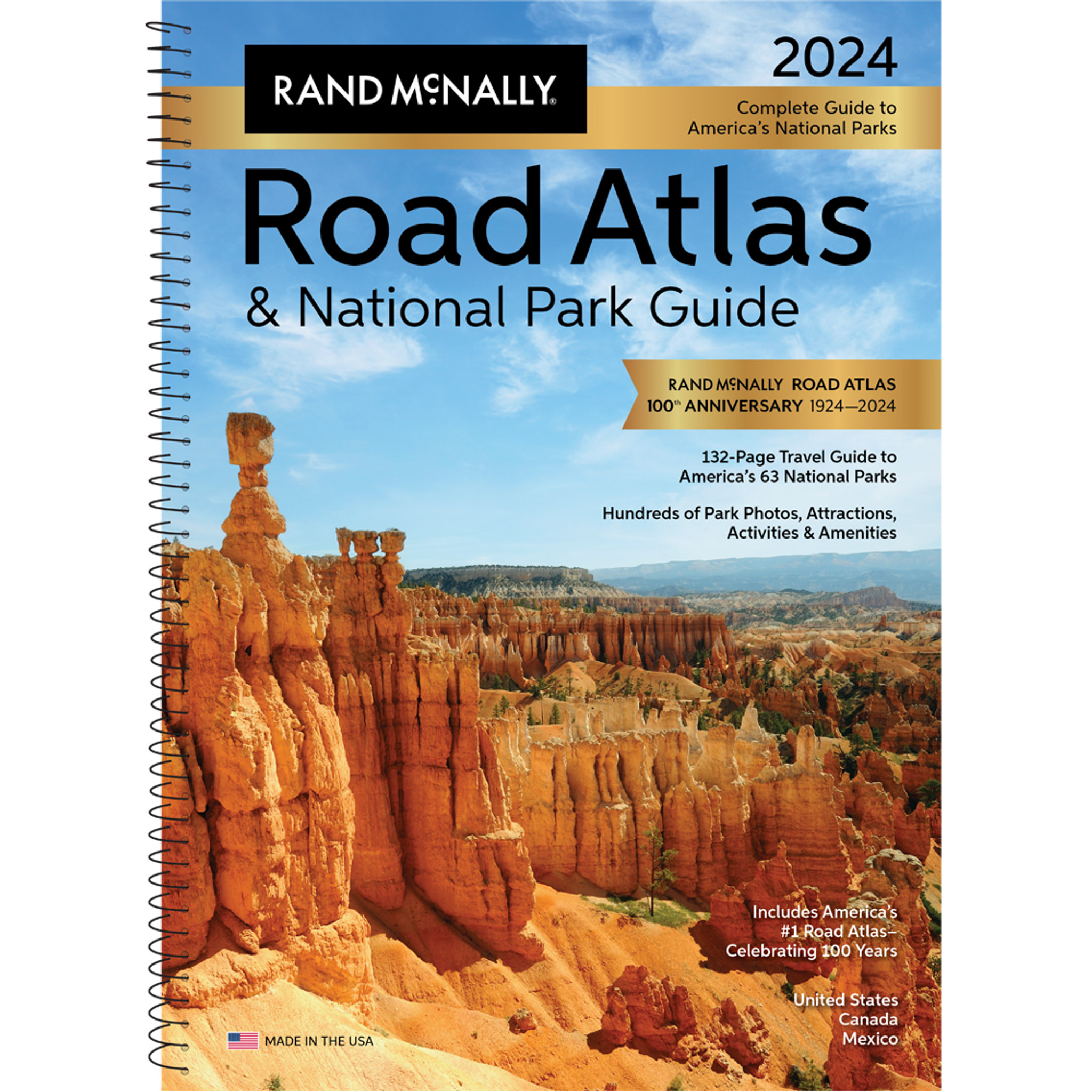 Usa Road Atlas 2024 Iris Renell