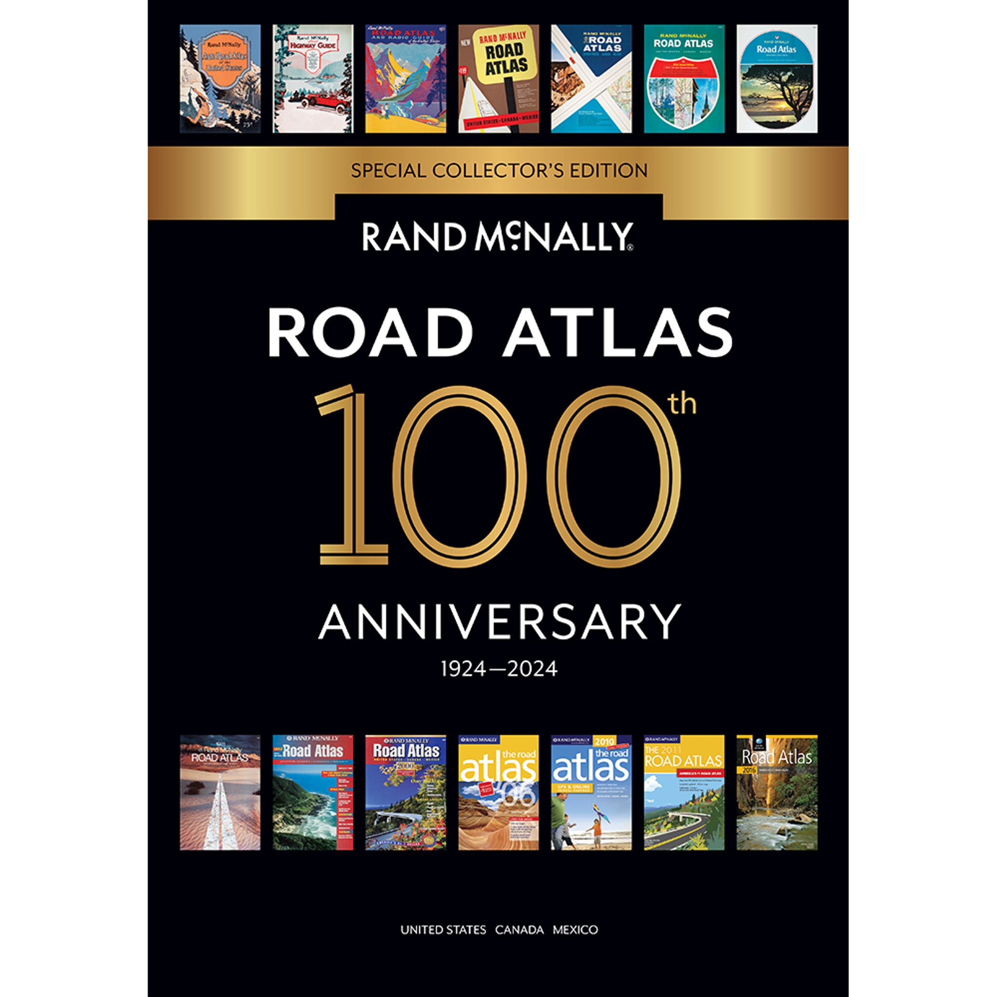 Rand McNally 2024 Road Atlas 100th Anniversary Collector S Edition   RA 2024 001  73769.1679951997 