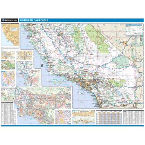 map of southern california